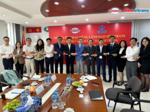 Gặp gỡ ban lãnh đạo Sinotrans